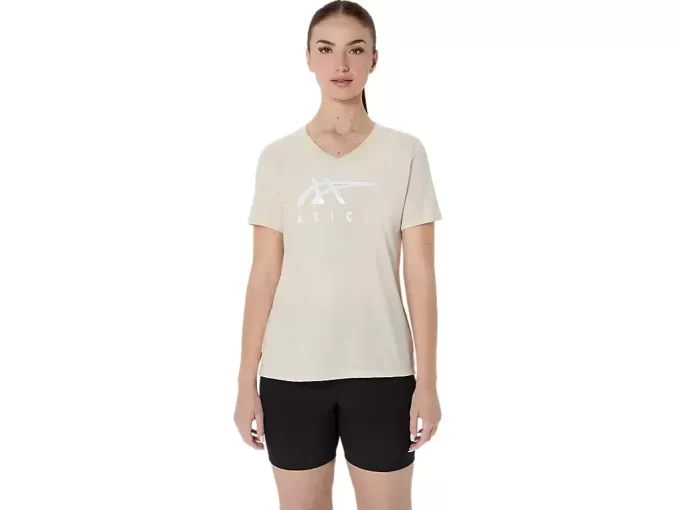 ASICS STRIPES V-NECK FÜR DAMEN