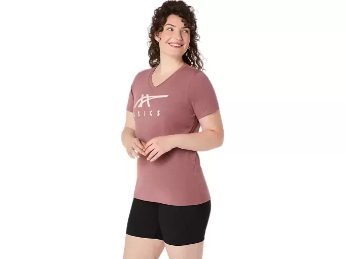 ASICS STRIPES V-NECK FÜR DAMEN