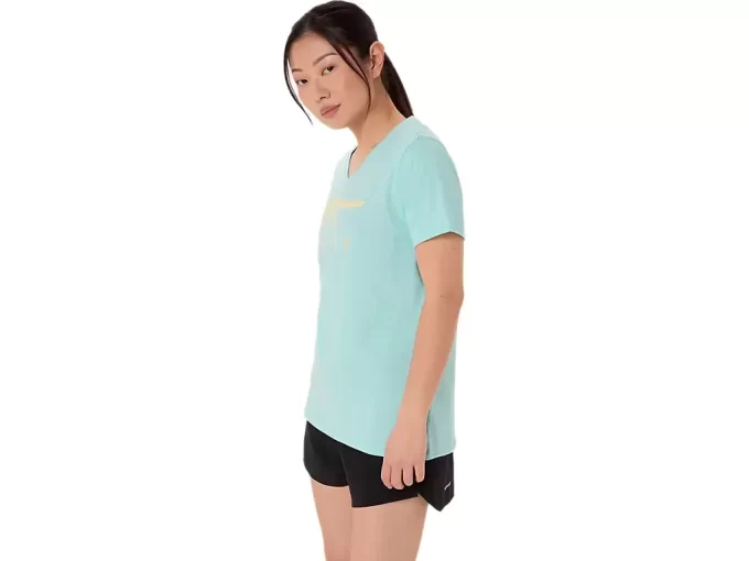 ASICS STRIPES V-NECK FÜR DAMEN