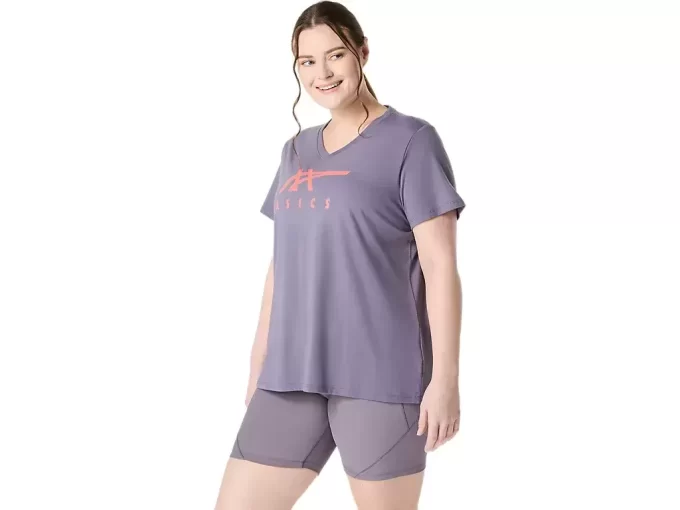 ASICS STRIPES V-NECK FÜR DAMEN ASICS STRIPES V-NECK FÜR DAMEN
