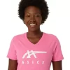 ASICS STRIPES V-NECK FÜR DAMEN