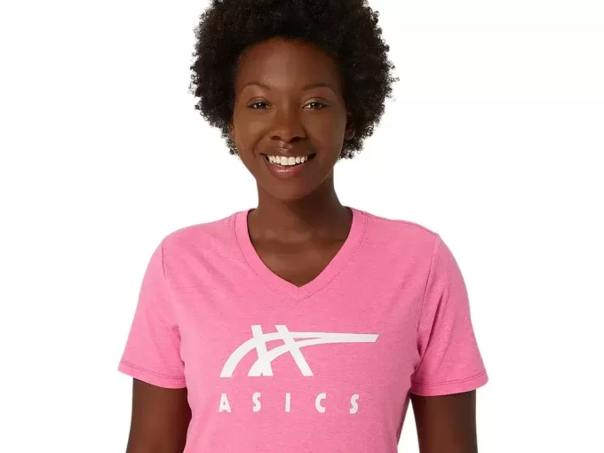 ASICS STRIPES V-NECK FÜR DAMEN