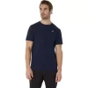 ASICS T-SHIRT MIT SPIRALE-STICKEREI
