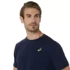 ASICS T-SHIRT MIT SPIRALE-STICKEREI