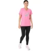 CARNATION KURZARM-V-AUSSCHNITT-SHIRT FÜR DAMEN CARNATION KURZARM-V-AUSSCHNITT-SHIRT FÜR DAMEN