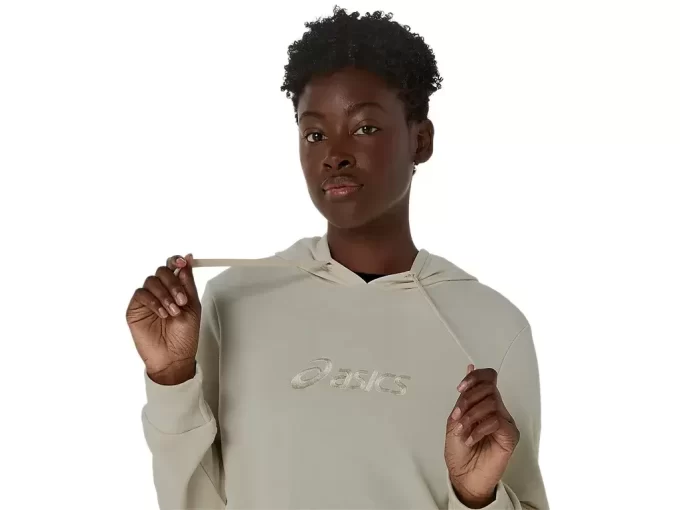 Damen French-Terry-Pullover-Hoodie