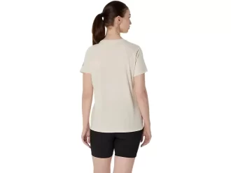 DAMEN-KURZARM-T-SHIRT MIT V-AUSSCHNITT „EST 1977“