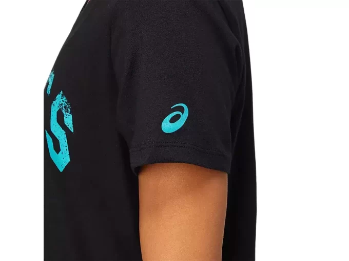 DAMEN-KURZARM-T-SHIRT MIT V-AUSSCHNITT „EST 1977“ DAMEN-KURZARM-T-SHIRT MIT V-AUSSCHNITT „EST 1977“