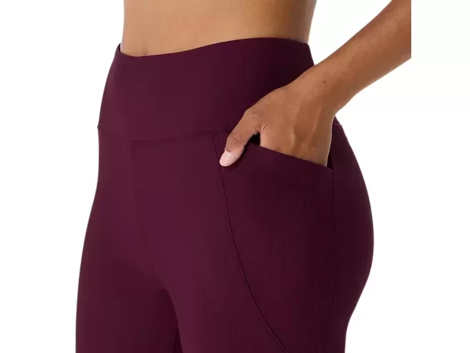 DAMEN RIB HIGH WAIST 7/8 TIGHT