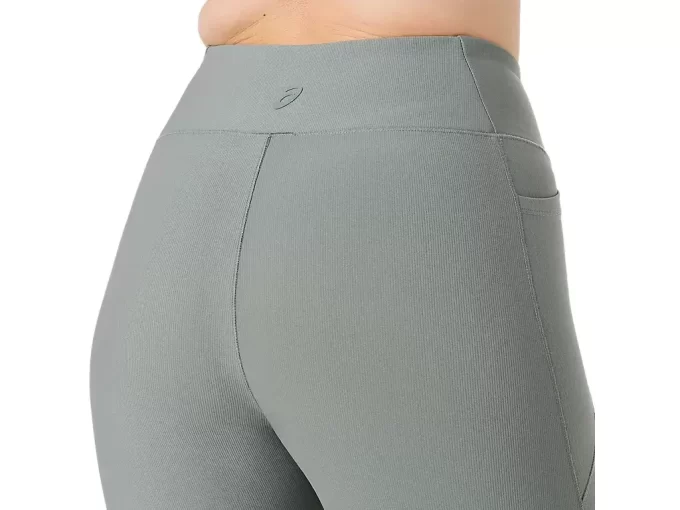 DAMEN RIB HIGH WAIST 7/8 TIGHT
