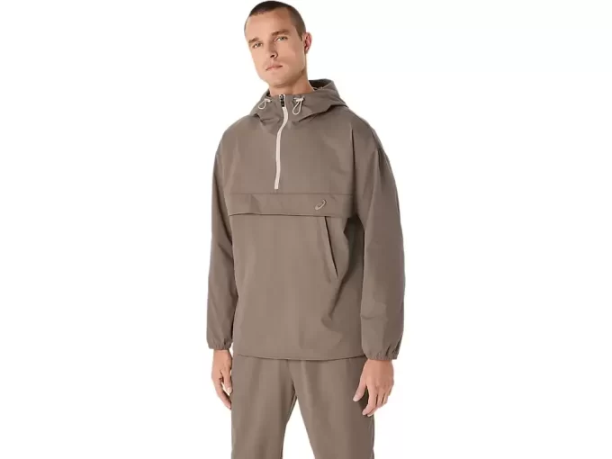 DOPPELT GEWEBTE, ENTSPANNTE ÜBERZIEHERJACKE