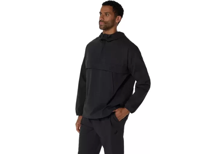 DOPPELT GEWEBTE, ENTSPANNTE ÜBERZIEHERJACKE