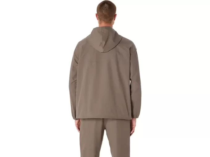 DOPPELT GEWEBTE, ENTSPANNTE ÜBERZIEHERJACKE