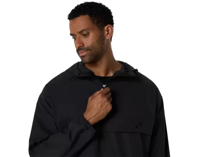 DOPPELT GEWEBTE, ENTSPANNTE ÜBERZIEHERJACKE