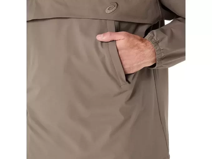 DOPPELT GEWEBTE, ENTSPANNTE ÜBERZIEHERJACKE