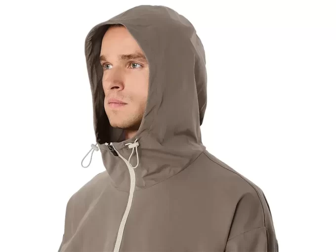 DOPPELT GEWEBTE, ENTSPANNTE ÜBERZIEHERJACKE