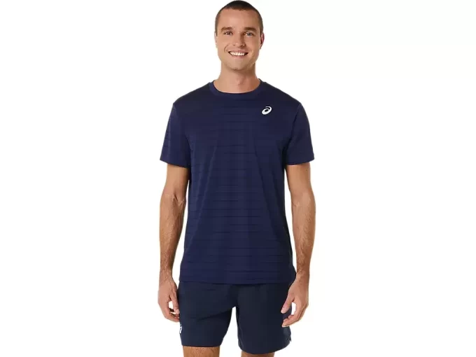 HERREN-COURT-STREIFEN-KURZARM-OBERTEIL HERREN-COURT-STREIFEN-KURZARM-OBERTEIL