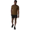 HERREN KURZARM HTHR TECH TOP