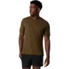 HERREN KURZARM HTHR TECH TOP