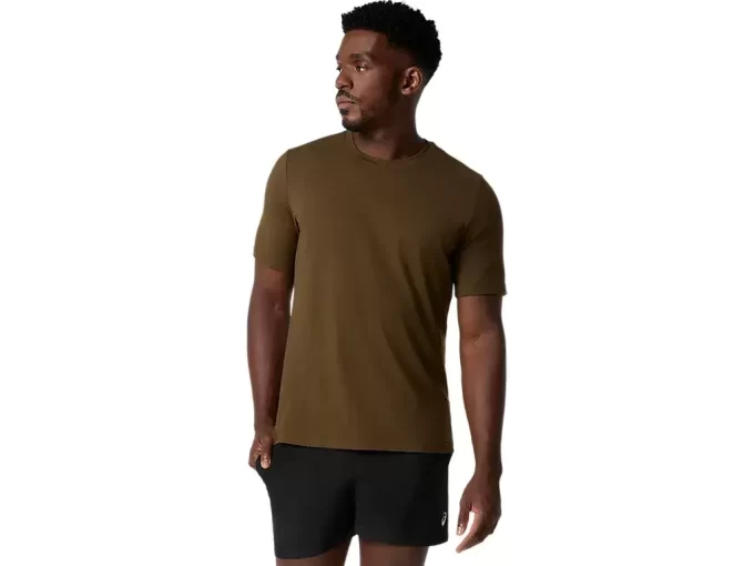 HERREN KURZARM HTHR TECH TOP