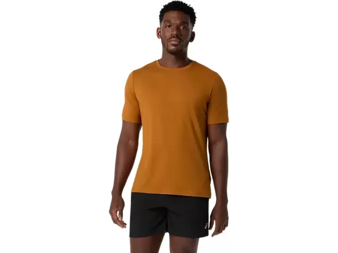 HERREN KURZARM HTHR TECH TOP