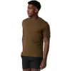 HERREN KURZARM HTHR TECH TOP