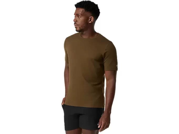 HERREN KURZARM HTHR TECH TOP