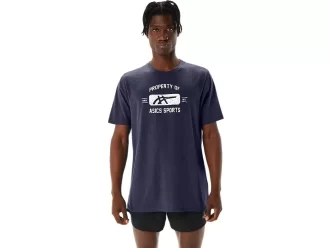 KURZARM-SPORT-T-SHIRT „PROPERTY OF ASICS“