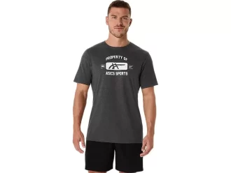KURZARM-SPORT-T-SHIRT „PROPERTY OF ASICS“