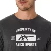 KURZARM-SPORT-T-SHIRT „PROPERTY OF ASICS“