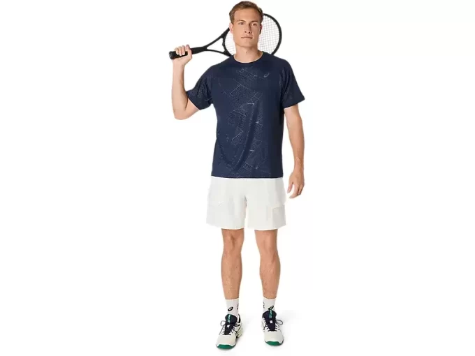 KURZARM-TOP MIT GAME-ALLOVER-PRINT