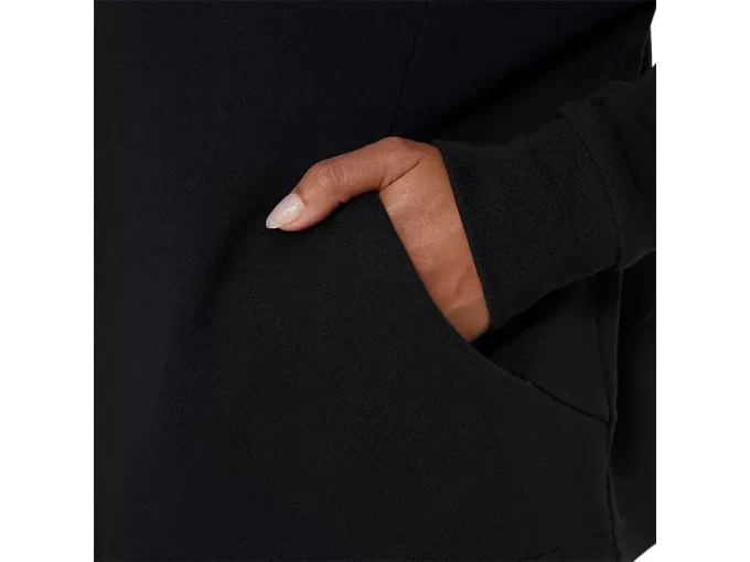 OBERTEIL AUS FRENCH TERRY MIT HOHEM KRAGEN