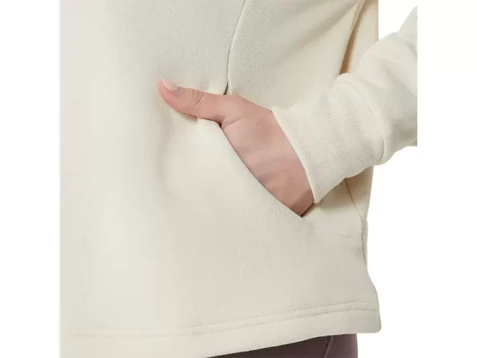 OBERTEIL AUS FRENCH TERRY MIT HOHEM KRAGEN