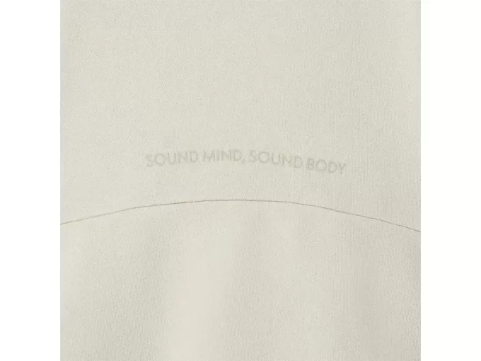 OBERTEIL AUS FRENCH TERRY MIT HOHEM KRAGEN