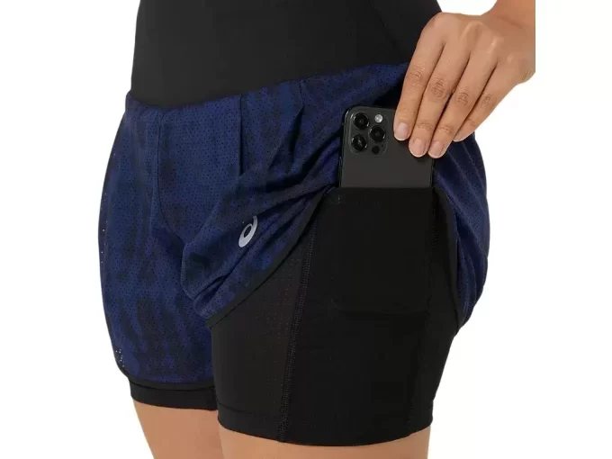 ROAD ALLOVER PRINT 2-N-1 3,5-ZOLL-SHORT