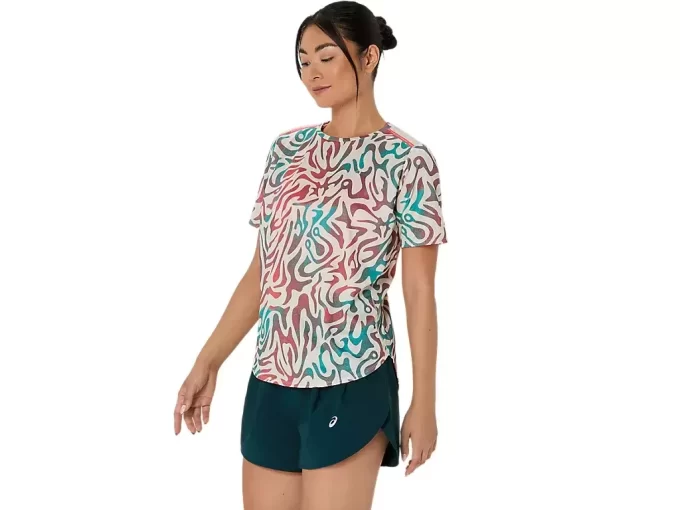 ROAD ALLOVER-PRINT KURZARM-TOP ROAD ALLOVER-PRINT KURZARM-TOP
