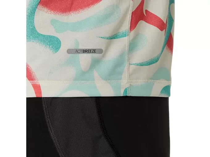 ROAD ALLOVER-PRINT KURZARM-TOP
