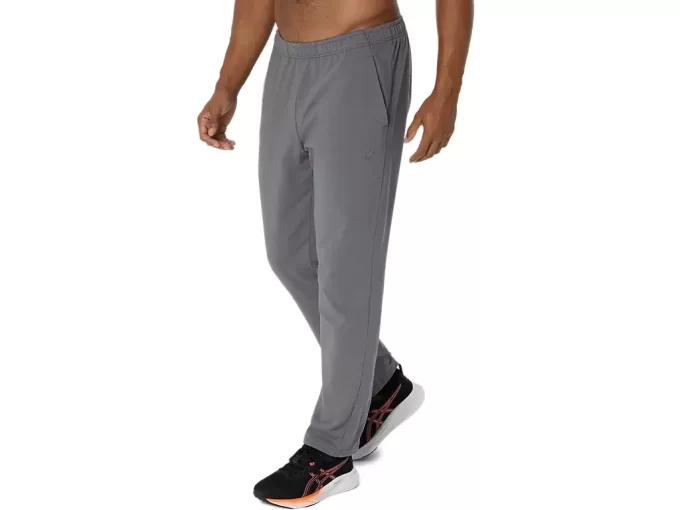 SCHWERE STRICKHOSE MIT GERADEM GESCHNITTENEM MUSTER