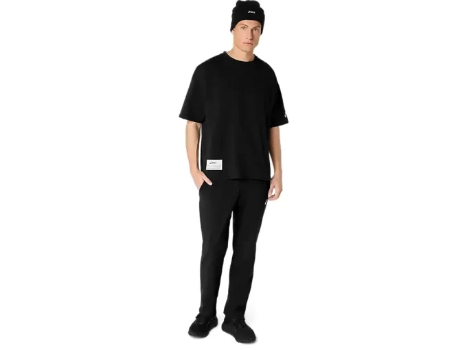 SCHWERES, LOCKERES T-SHIRT MIT TASCHEN SCHWERES, LOCKERES T-SHIRT MIT TASCHEN