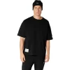 SCHWERES, LOCKERES T-SHIRT MIT TASCHEN SCHWERES, LOCKERES T-SHIRT MIT TASCHEN