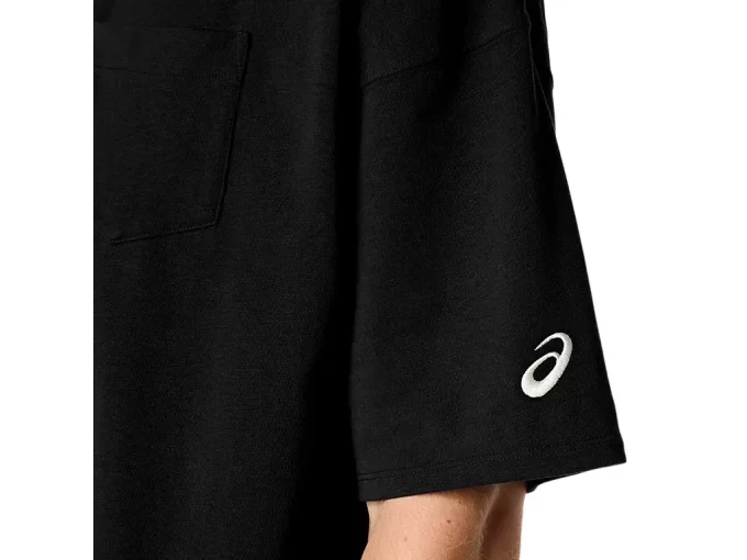 SCHWERES, LOCKERES T-SHIRT MIT TASCHEN SCHWERES, LOCKERES T-SHIRT MIT TASCHEN