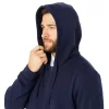 SWEAT-KAPUZENPULLOVER MIT DURCHGEHENDEM REISSVERSCHLUSS