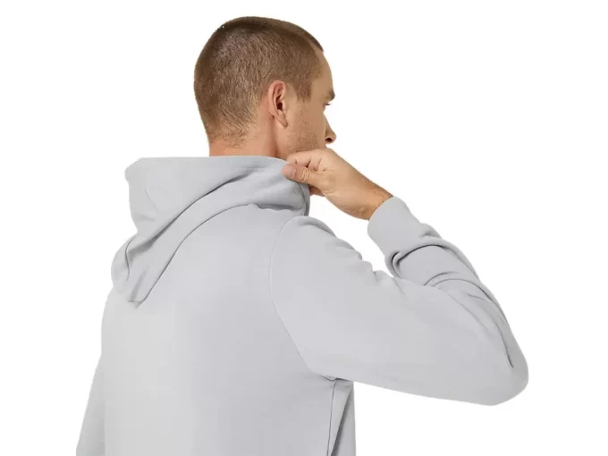 SWEAT-KAPUZENPULLOVER MIT DURCHGEHENDEM REISSVERSCHLUSS