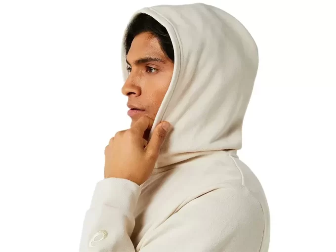 SWEAT-KAPUZENPULLOVER MIT DURCHGEHENDEM REISSVERSCHLUSS