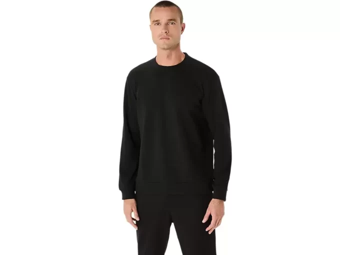 SWEATSHIRT MIT RUNDHALSAUSSCHNITT