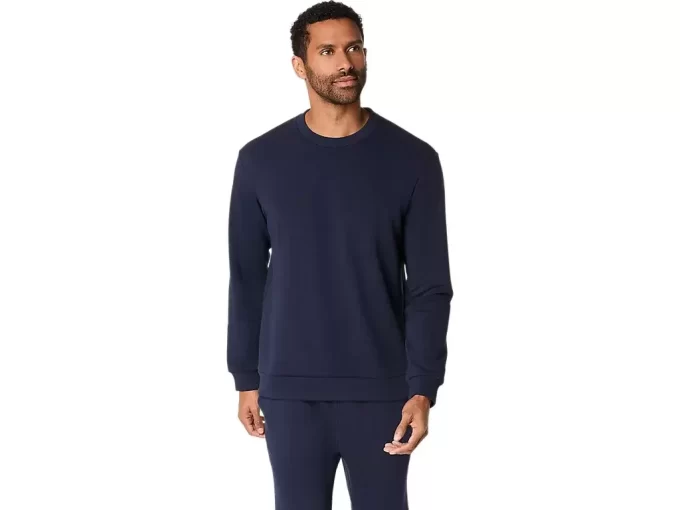 SWEATSHIRT MIT RUNDHALSAUSSCHNITT