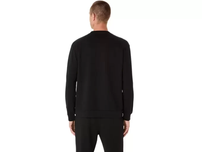 SWEATSHIRT MIT RUNDHALSAUSSCHNITT