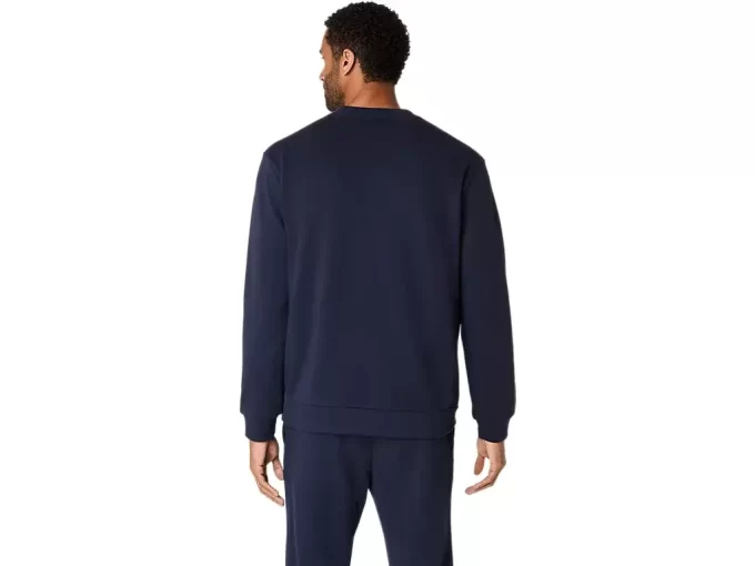 SWEATSHIRT MIT RUNDHALSAUSSCHNITT