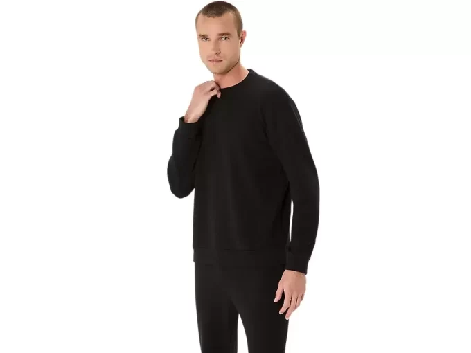 SWEATSHIRT MIT RUNDHALSAUSSCHNITT