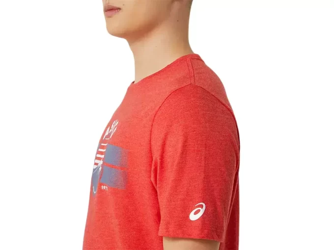 UNISEX ASICS EST 1977 MOUNTAIN T-SHIRT